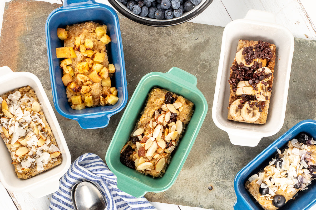 Make-Ahead Steel Cut Oats (Freezer Meal Prep Breakfast)