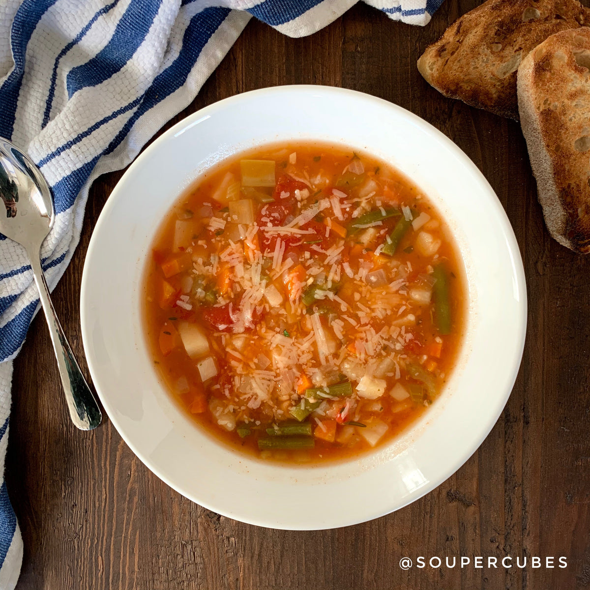 Rustic Instant Pot Vegetable Soup