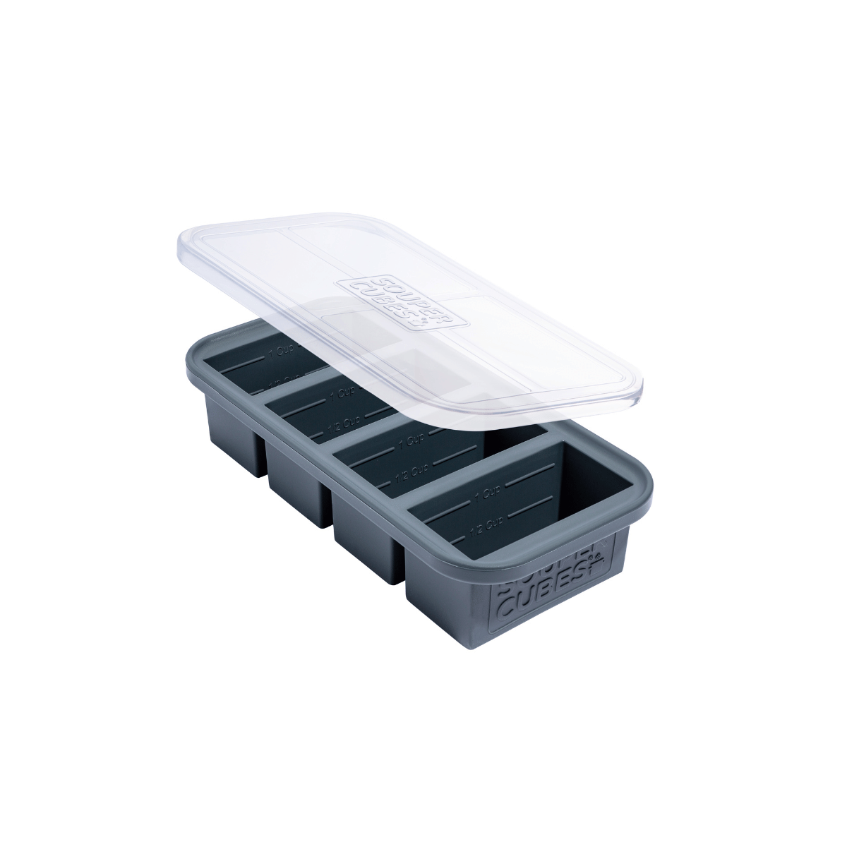 1 Cup Charcoal Souper Cubes Tray