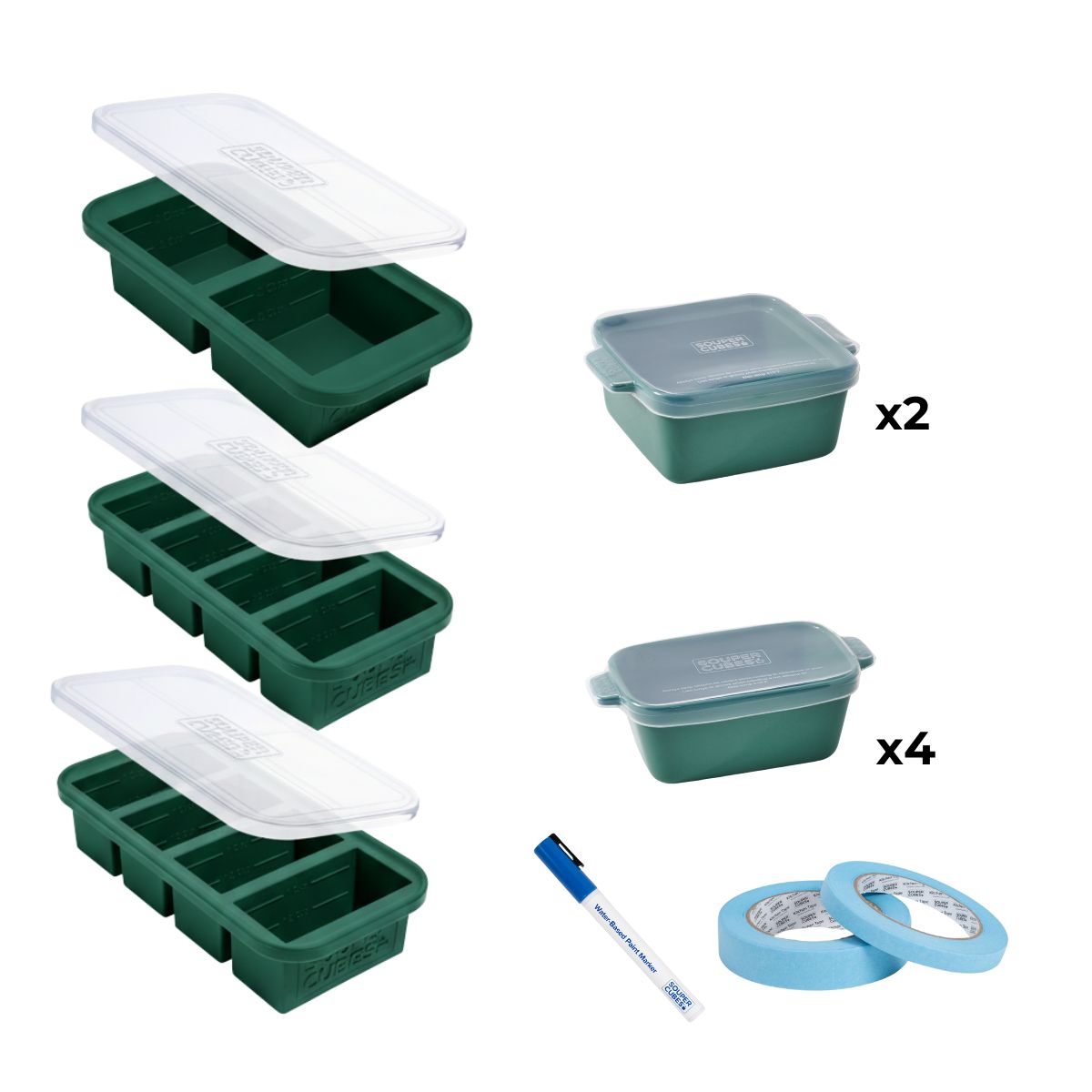 Freezer to Table 21-Piece Set in Kale