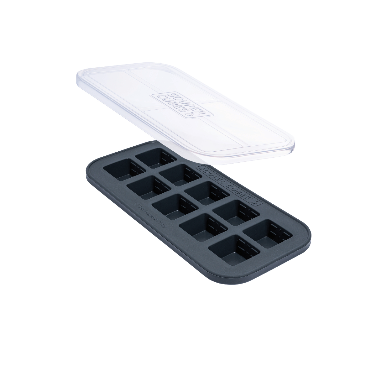 2 Tablespoon Charcoal Souper Cubes Tray