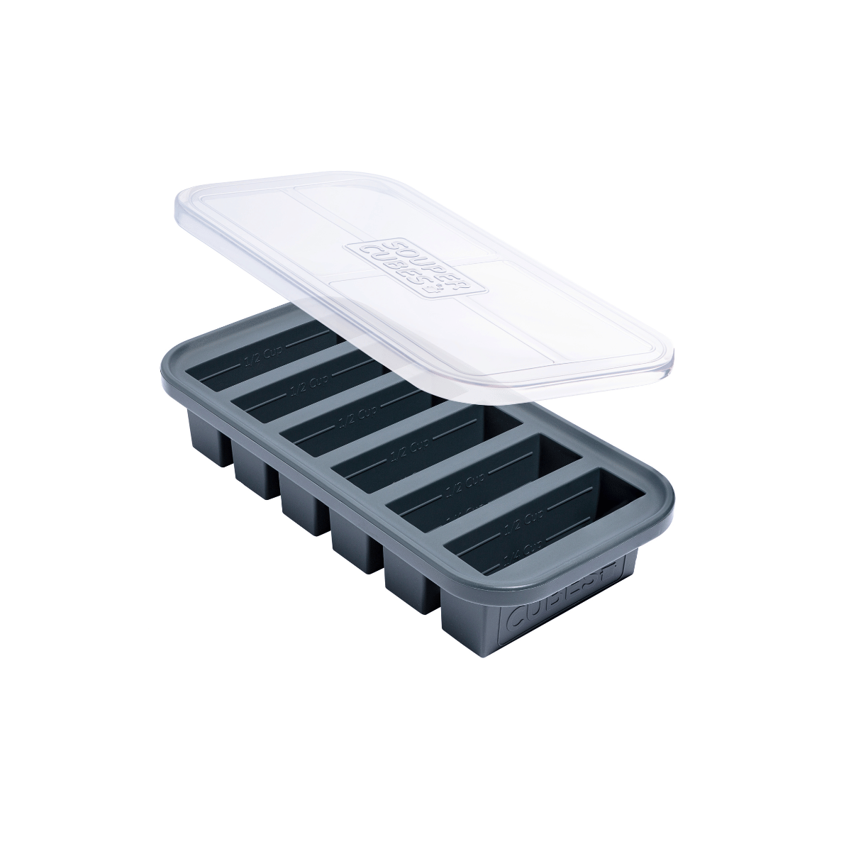 Half Cup Charcoal Souper Cubes Tray