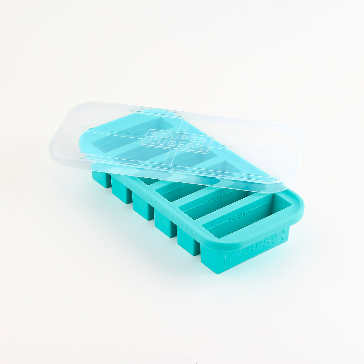 Half Cup Aqua Souper Cubes Tray