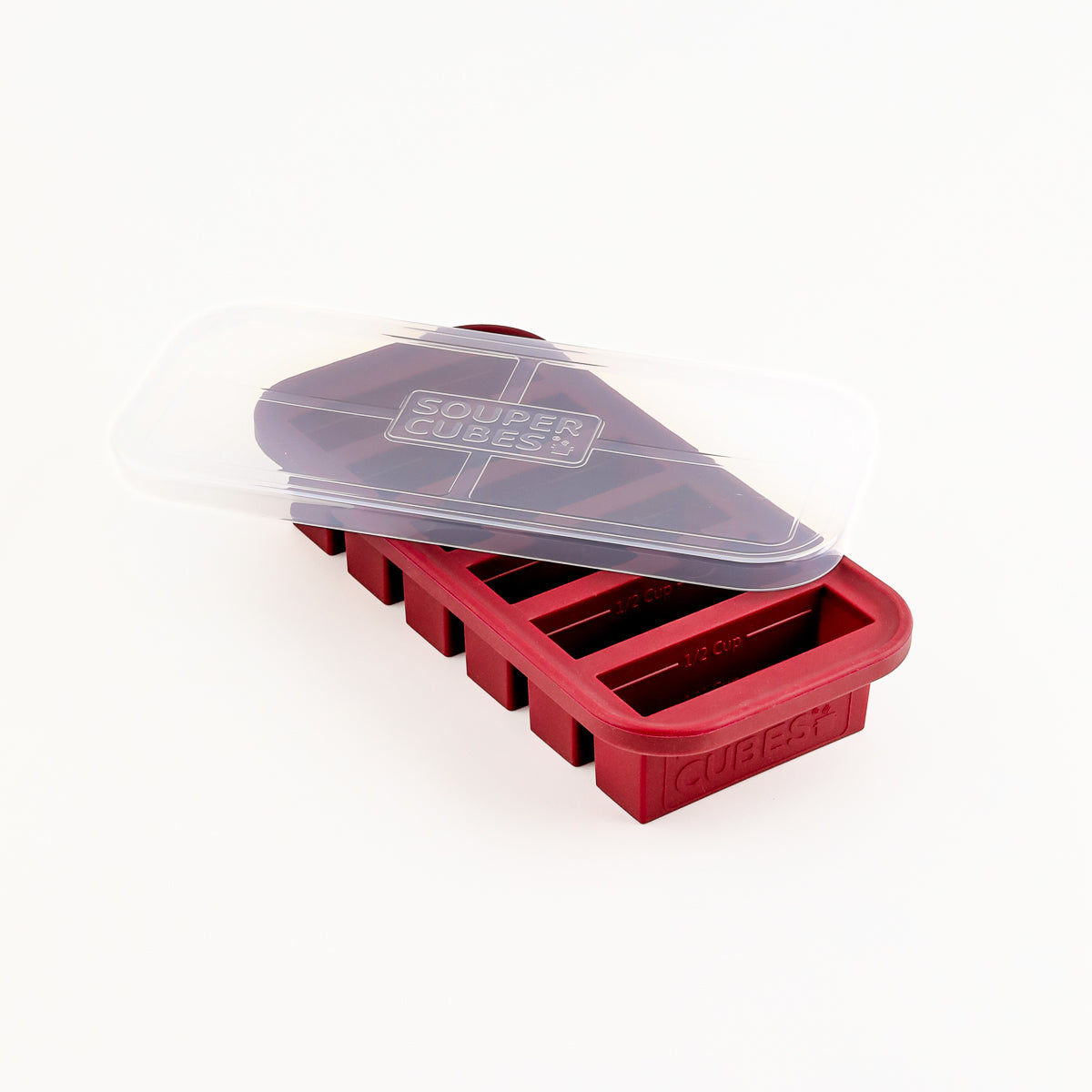 Half Cup Cranberry Souper Cubes Tray