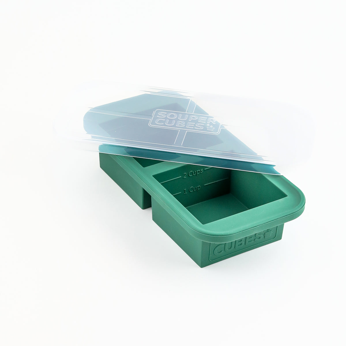 2-cup freezer tray in Kale