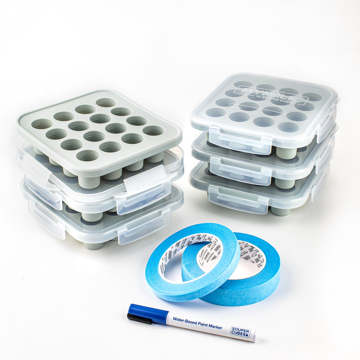 MyMilk 16-Piece Set Gray