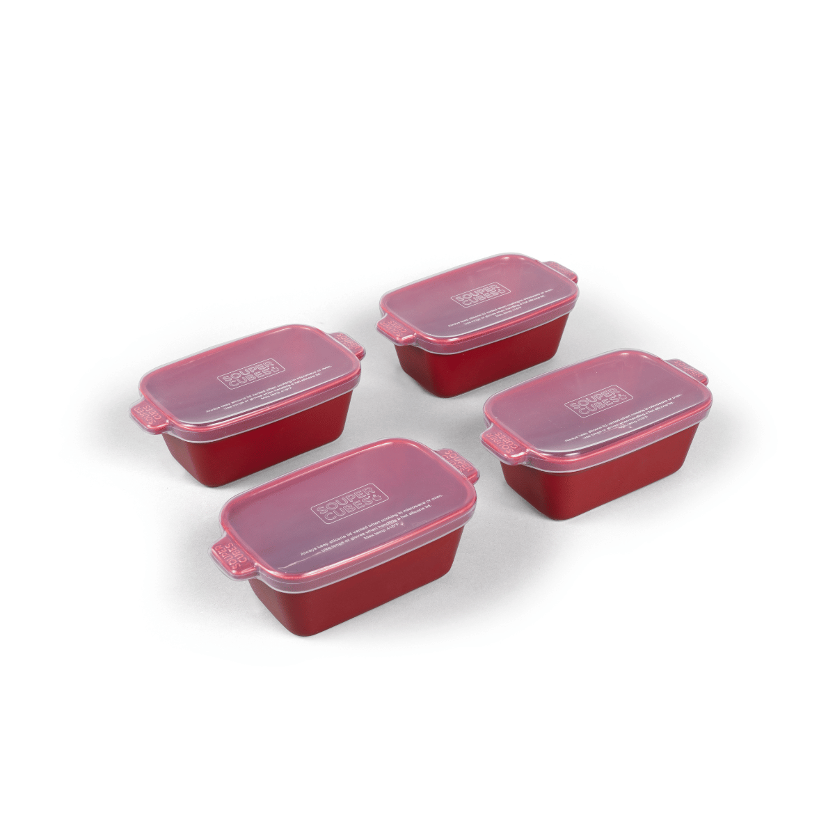 Rectangular Cranberry Ceramic Baking Dishes