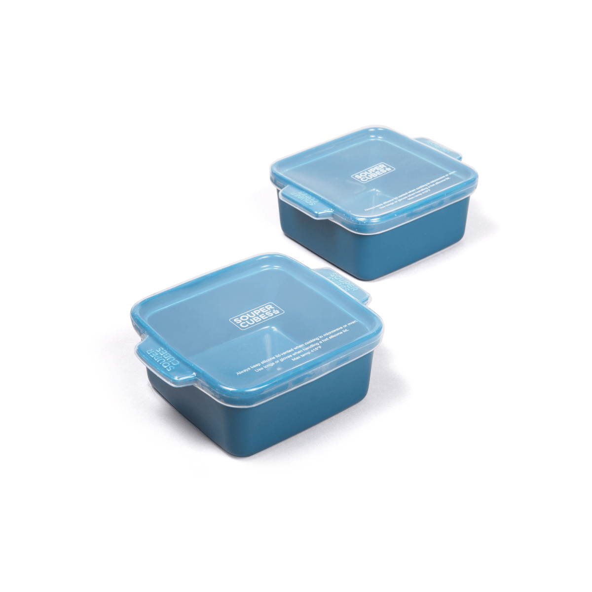 Square Blueberry Ceramic Baking Dishes