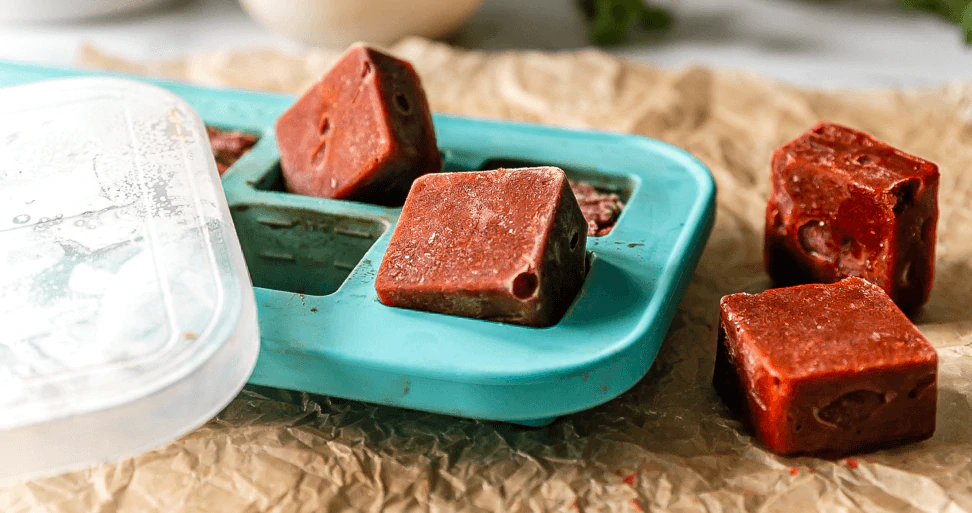 Souper Cubes frozen sauce