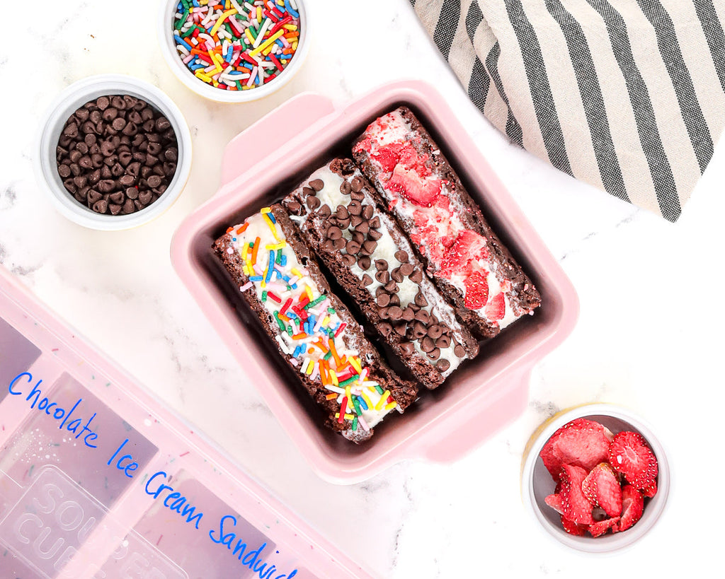 Homemade Chocolate Ice Cream Sandwiches (Easy Individual Portions)
