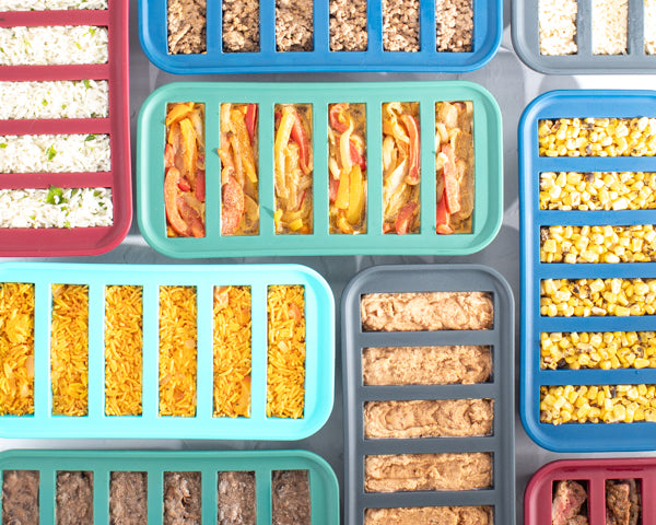 Lego Meals Components in Souper Cubes Trays
