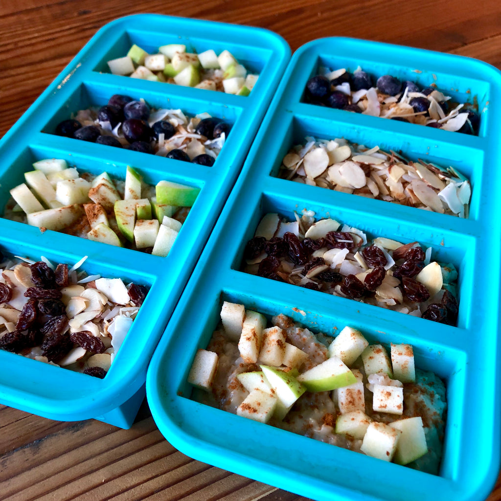 Freezer-Friendly Steel-Cut Oats (Vegan)