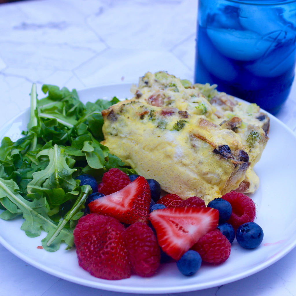 Mini Crustless Breakfast Quiches