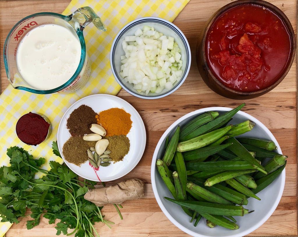 Okra/Bhindi Masala (Vegetarian) Recipe