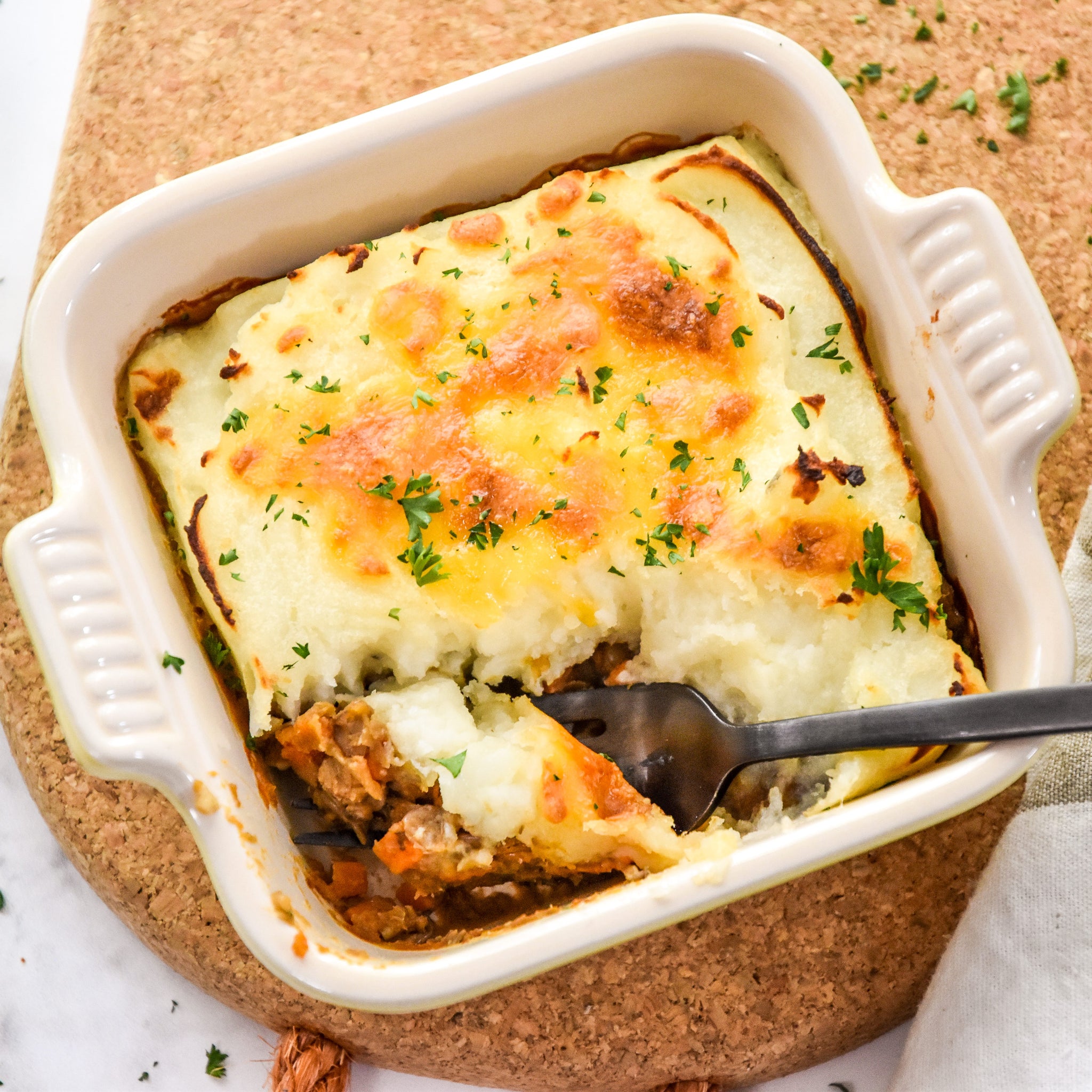 Easy & Cozy Vegetarian Shepherd’s Pie