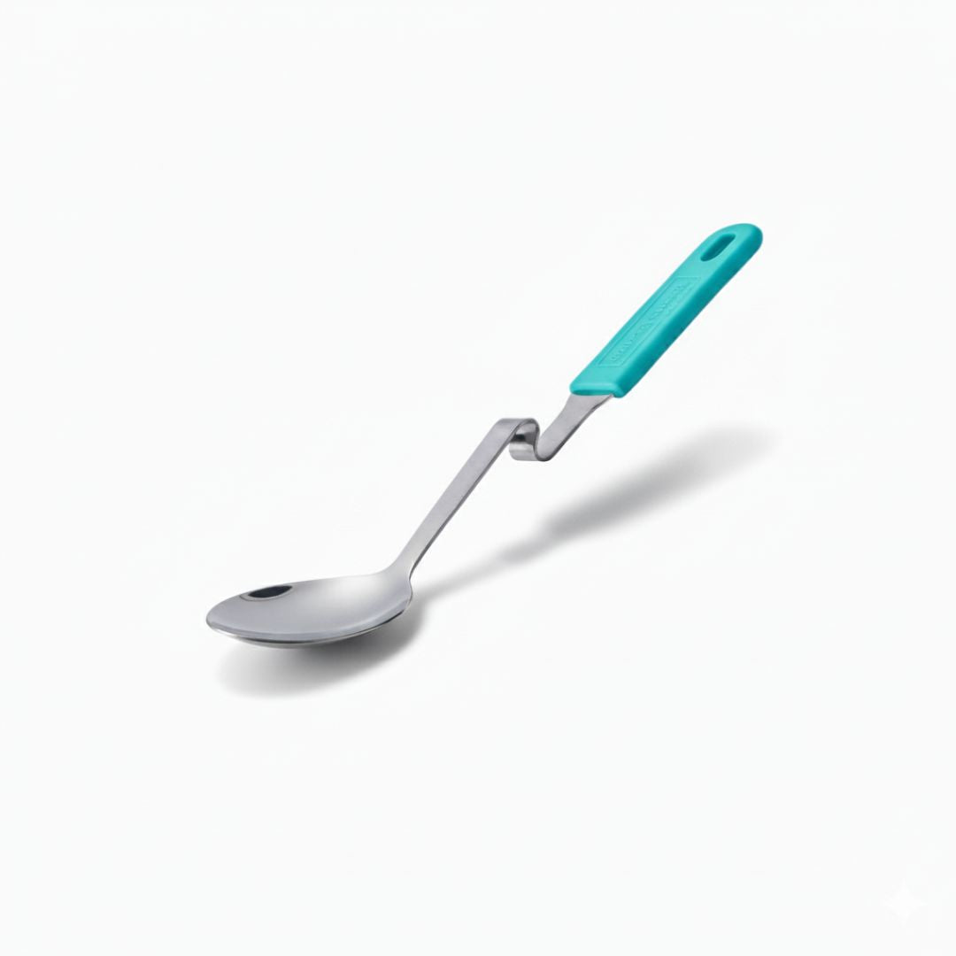 Aqua serving spoon