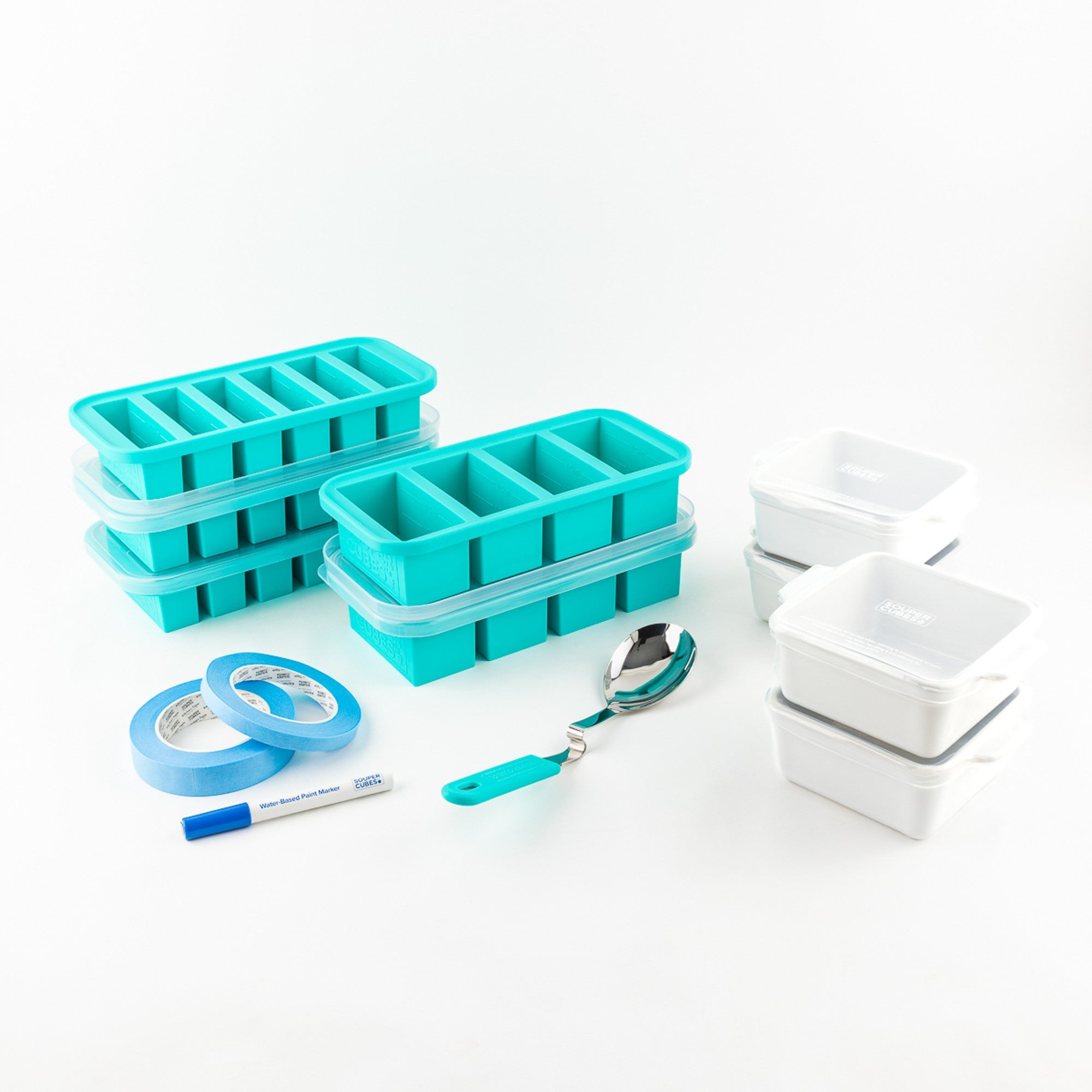 Mix And Match Set in Aqua