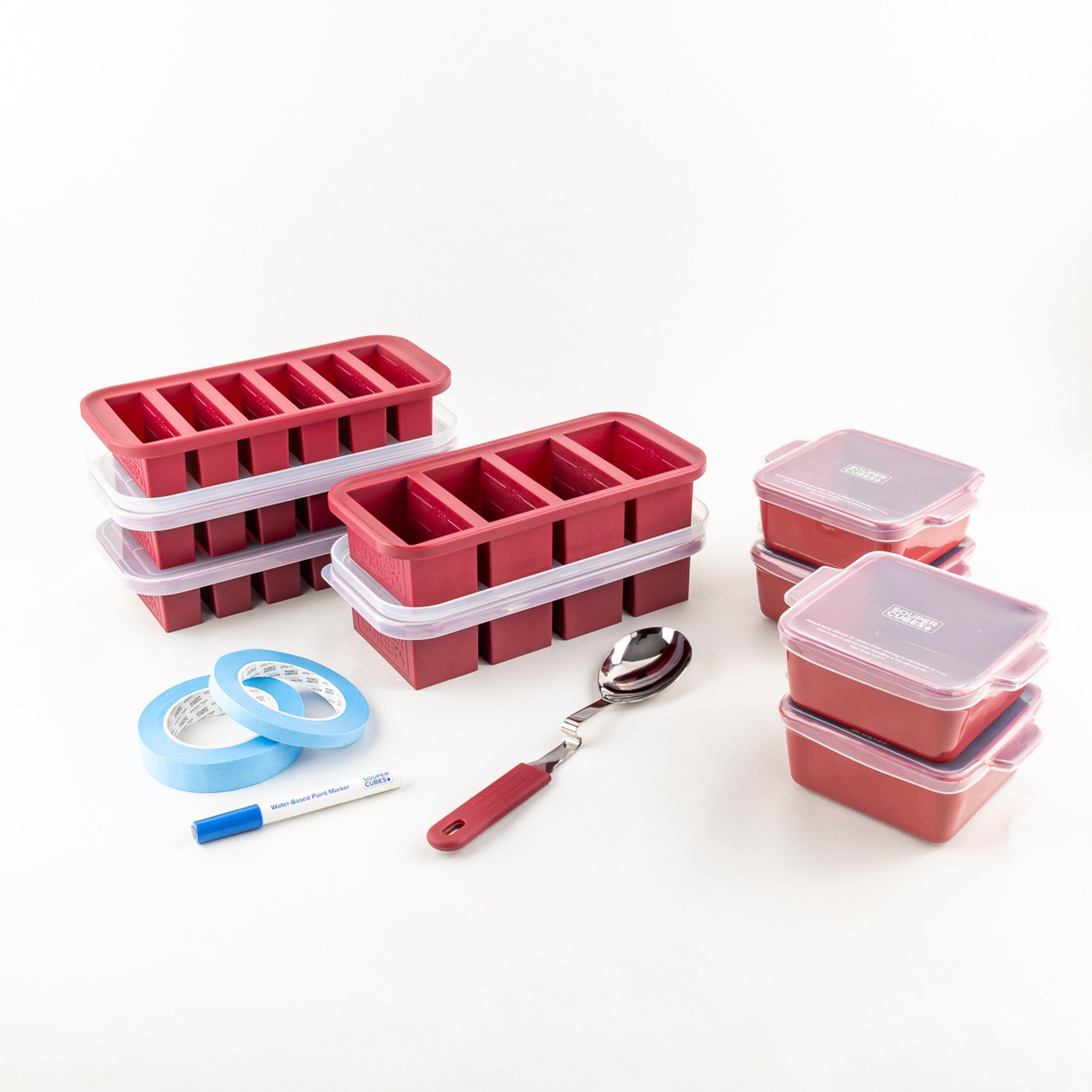 Mix and Match Set in Cranberry