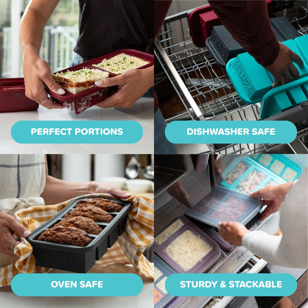 Cubing Examples Freezer Trays - Ultimate Gift Pack 8-Piece Set – Souper Cubes®