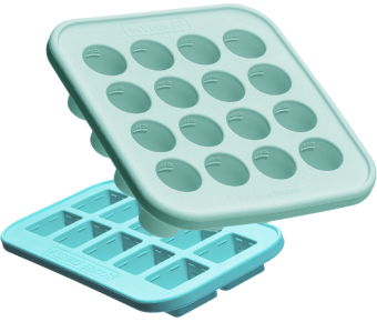 SILICONE FREEZING TRAY Freezer Containers for Soup Broth Sauce Ice Cube  BANGP