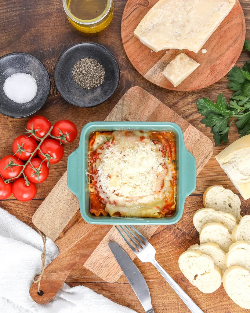 Souper cubes Lasgana with ingredients