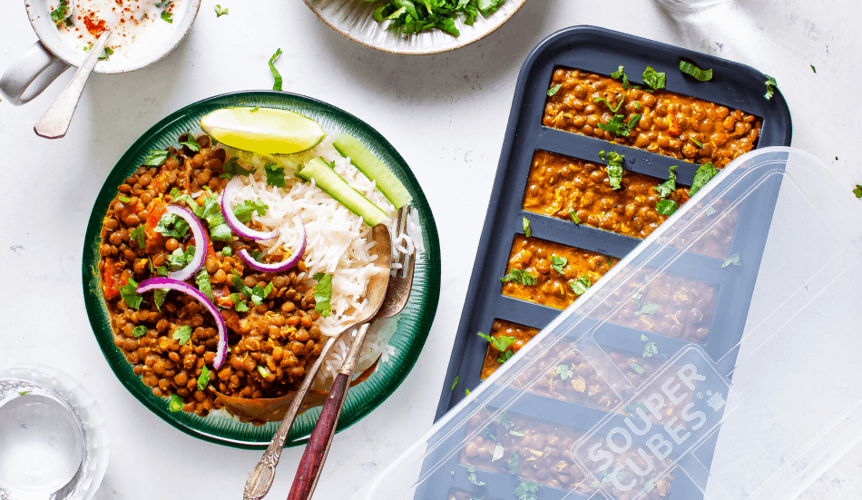 Souper Cubes Lentil Curry