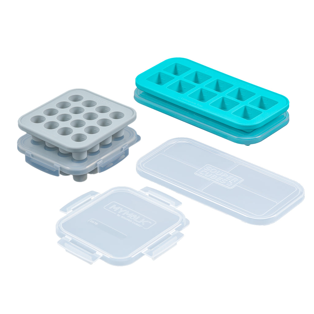 Ice Cube Tray, Round Ice Cube Tray With Lid And Trash Can, Ice